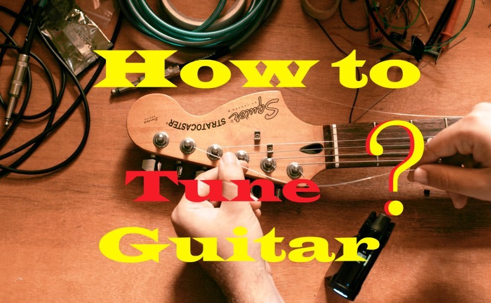 how to tune guitar without Tuner