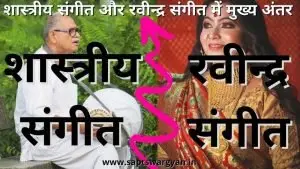Difference between Rabindra Sangeet and Classical Music