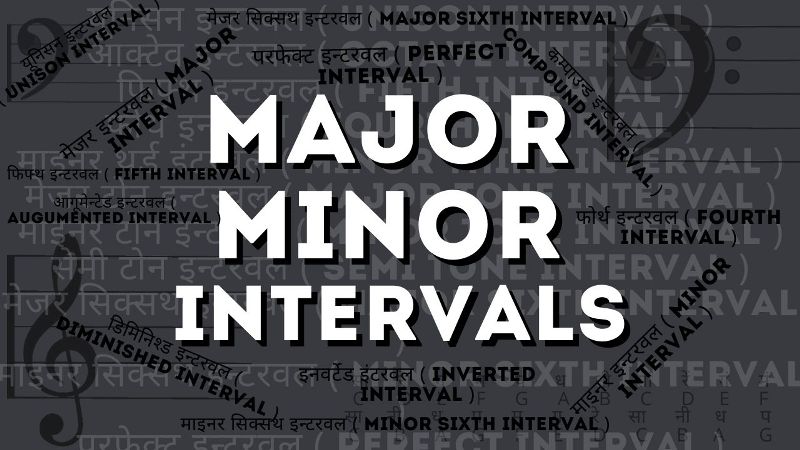 major minor intervals