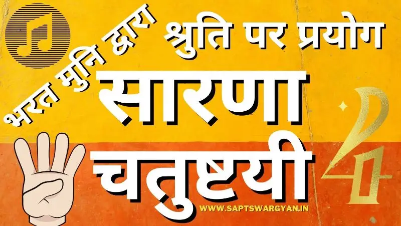 सारणा चतुष्टयी
